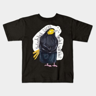 Hooded Warbler Kids T-Shirt